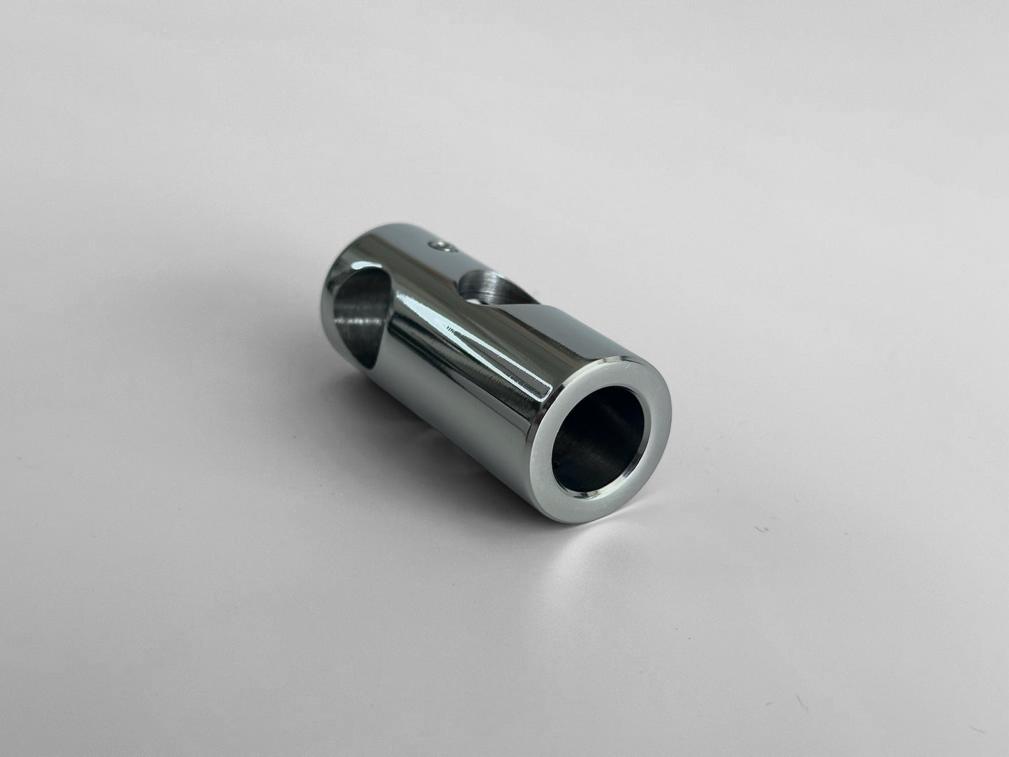 TYPE B-P Stainless Steel Connector | Connects 3 Pipes/Rods (1" W x 2.5" L)