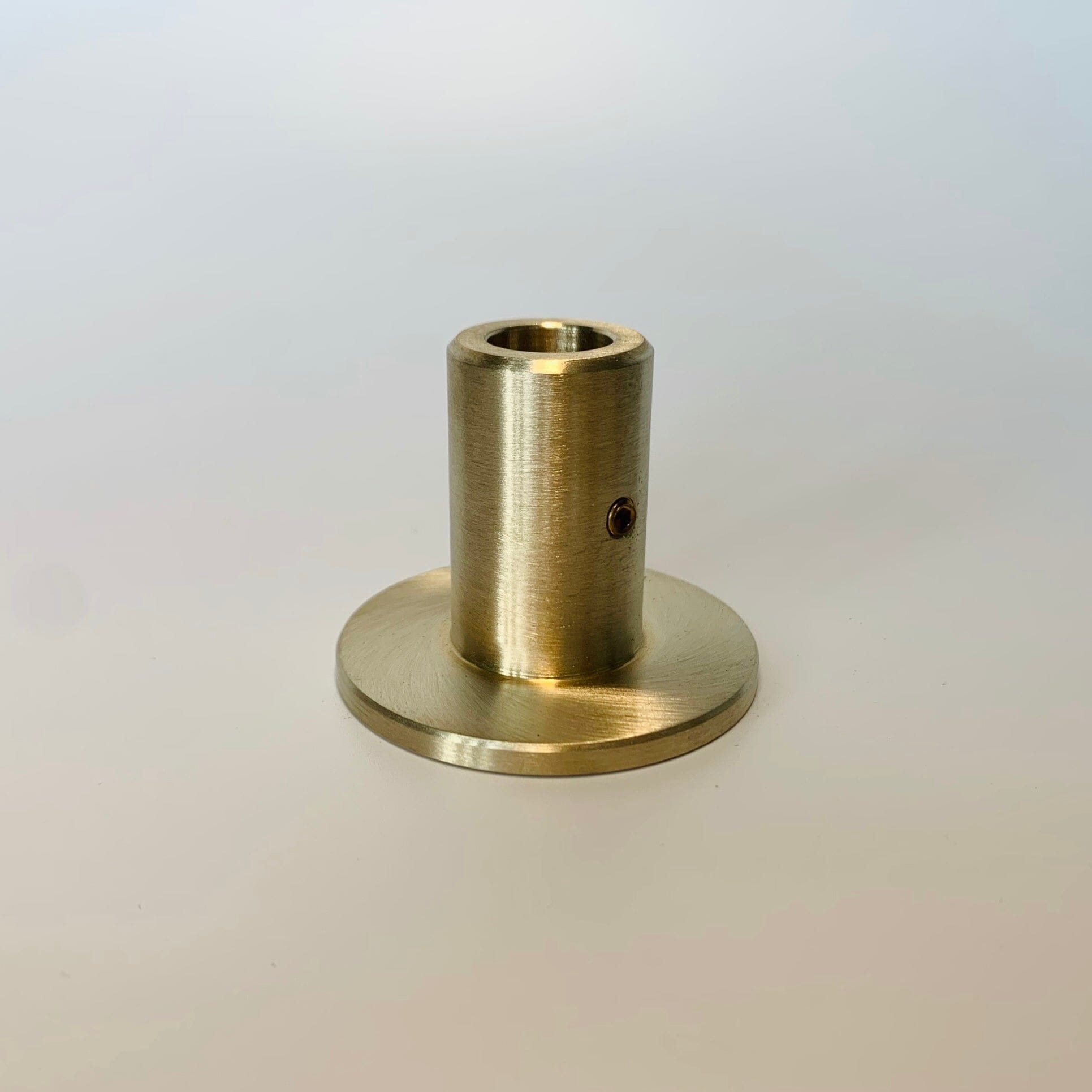 TYPE D - Unlacquered, satin brass fittings & brackets Brassshelf