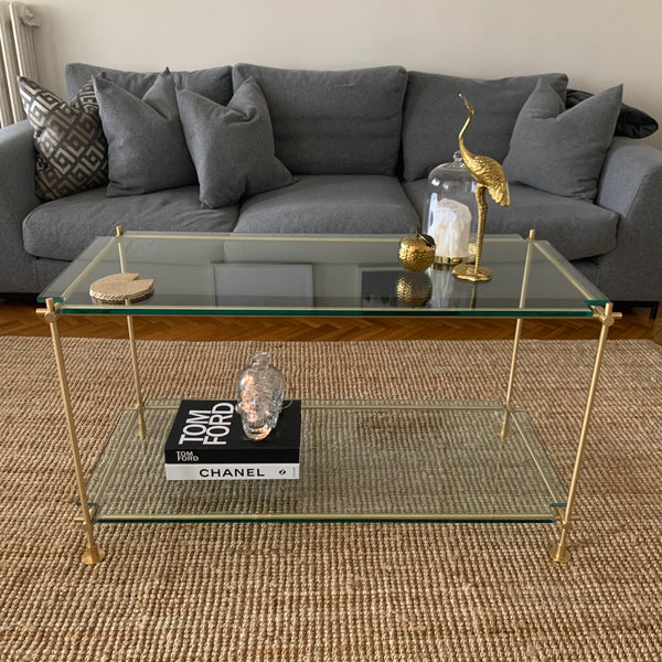 The Lustrous Centerpiece: Brass Coffee Tables in Home Decor