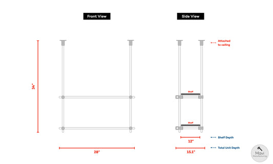 Custom brass shelving unit - 5/8"Dia. - Unlacquered Polished Brass Finish (Candice Cunningham)