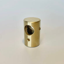 Load image into Gallery viewer, TYPE A - Unlacquered, satin brass fittings &amp; brackets Brassshelf 
